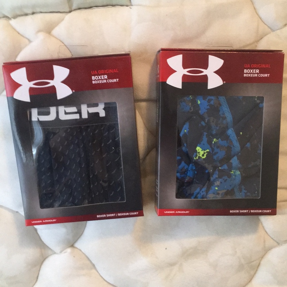 Pair of NWT Under Armour boxer shorts